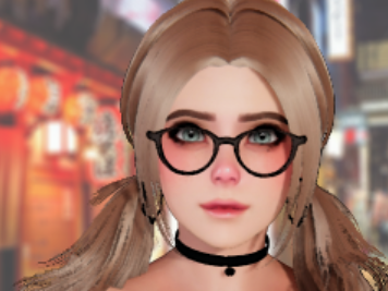 AI少女欧美风眼镜娘MOD(清纯可爱)插图-S14资源网