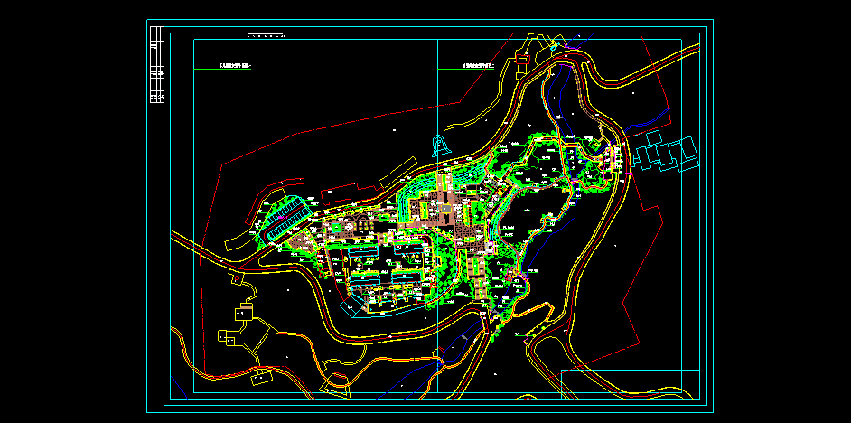 广东 森林公园 景区 景观 规划设计 施工图 CAD图纸-拾艺肆