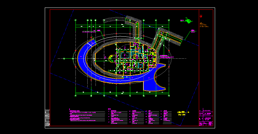 世博会 沙特馆 建筑施工图 CAD图纸-拾艺肆